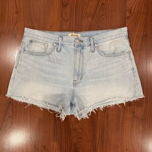 Madewell Relaxed Denim Shorts size 31